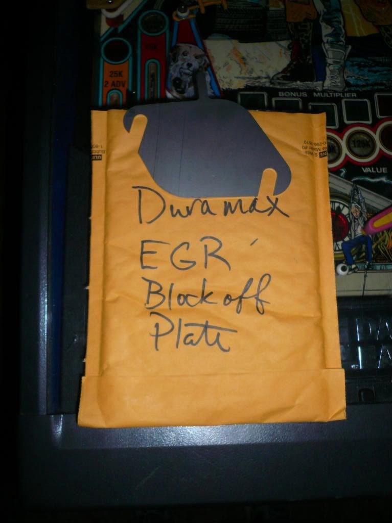 LMM EGR Blocker Plate Diesel Place